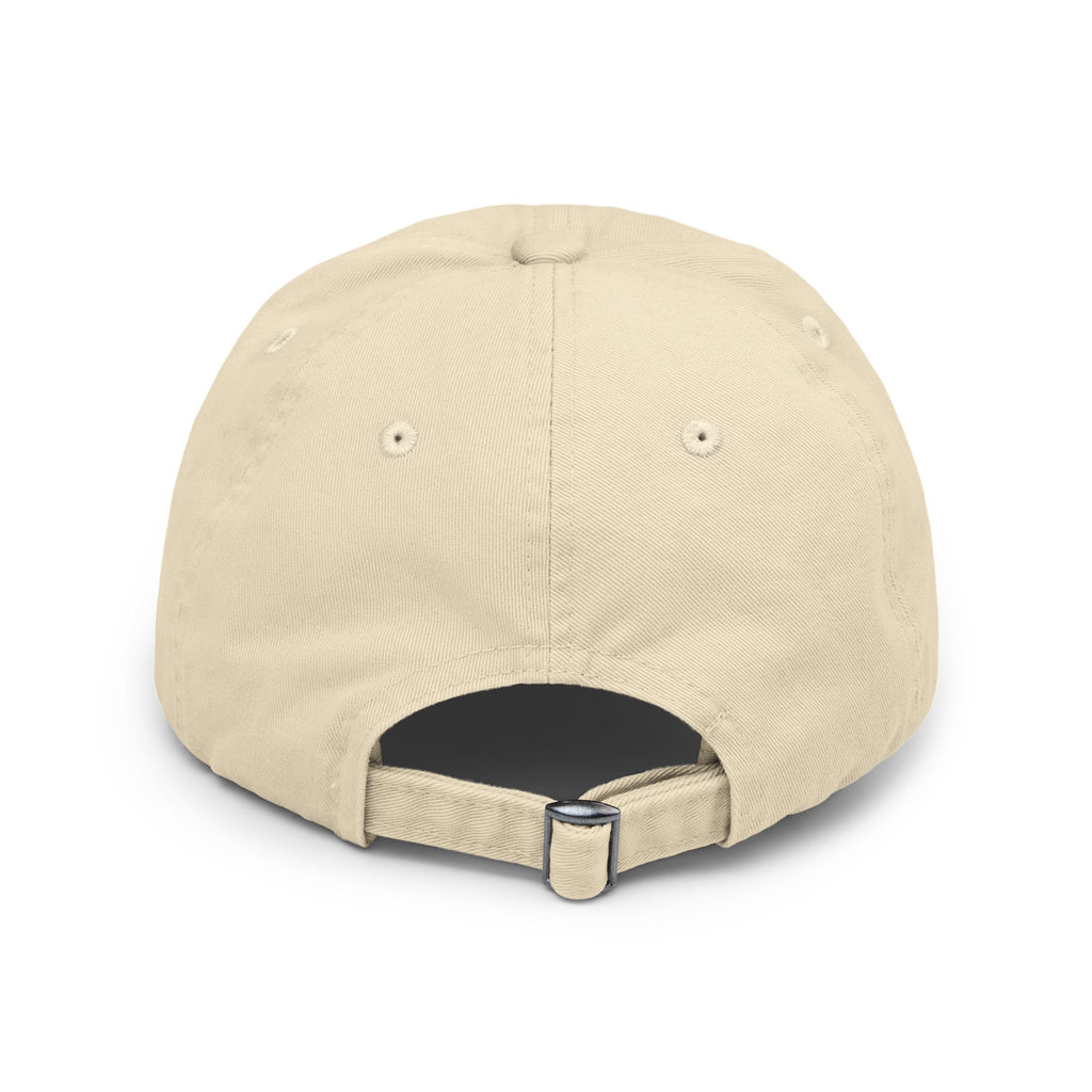 Distressed Coffee Lover Cap - "Be Caffe(Nate)d" Embroidered Hat